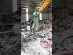 ماشین تراش عقاب تراش قدرتمند برای جدا کردن سازه های فولادی ساختمان کشتی