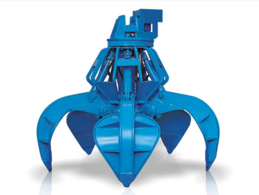 خرید Q355Mn فولاد هیدرولیک Log Grab Excavator Log Grapple 450kg online manufacture