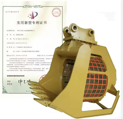 خرید مینی Excavator غربالگری سطل حفاری غربالگری سطل سوراخ اندازه 20 * 20-100 * 100MM online manufacture