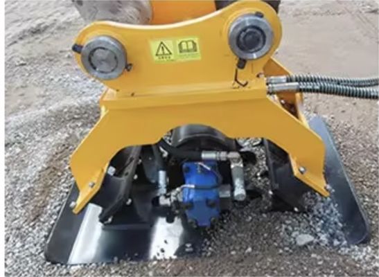 2000r/min کمپکتور صفحه لرزش کننده کمپکتور هیدرولیک 20MPA