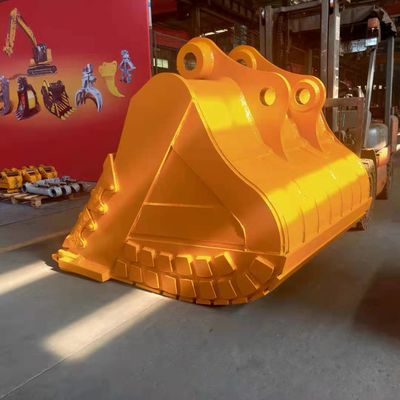 رنگ سفارشی Excavator Standard Bucket سفارشی High Durable Excavator Bucket تجهیزات سنگین